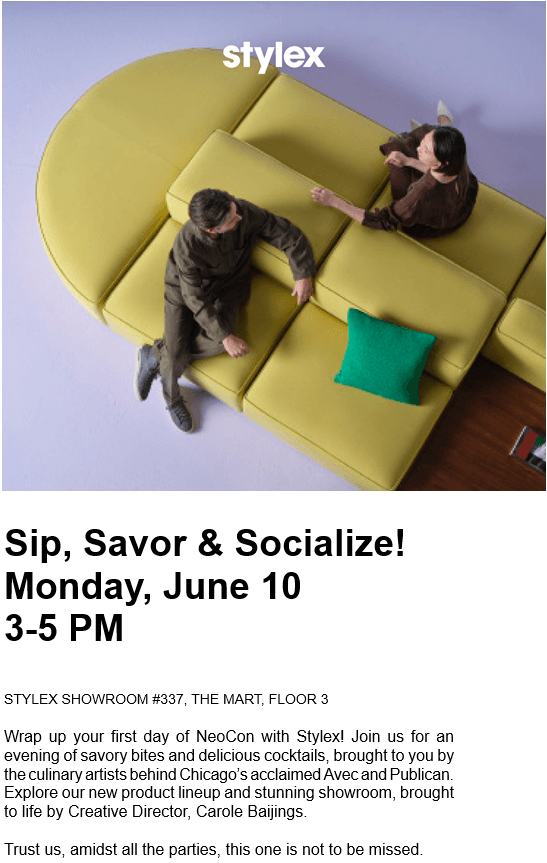 NeoCon & Design Days 2024 STIR